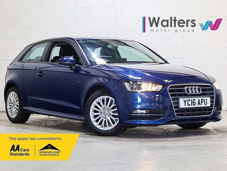 Blue Used 2016 Audi A3 Business Hatchback | £7,800 (Good price) - Image 1/4