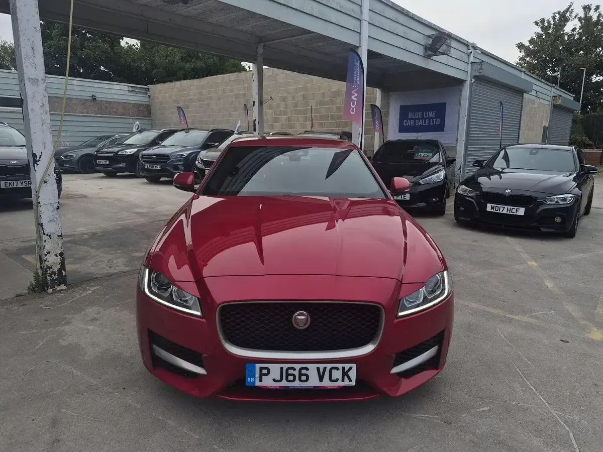 Used Jaguar XF R-Sport 2016 Red Sedan