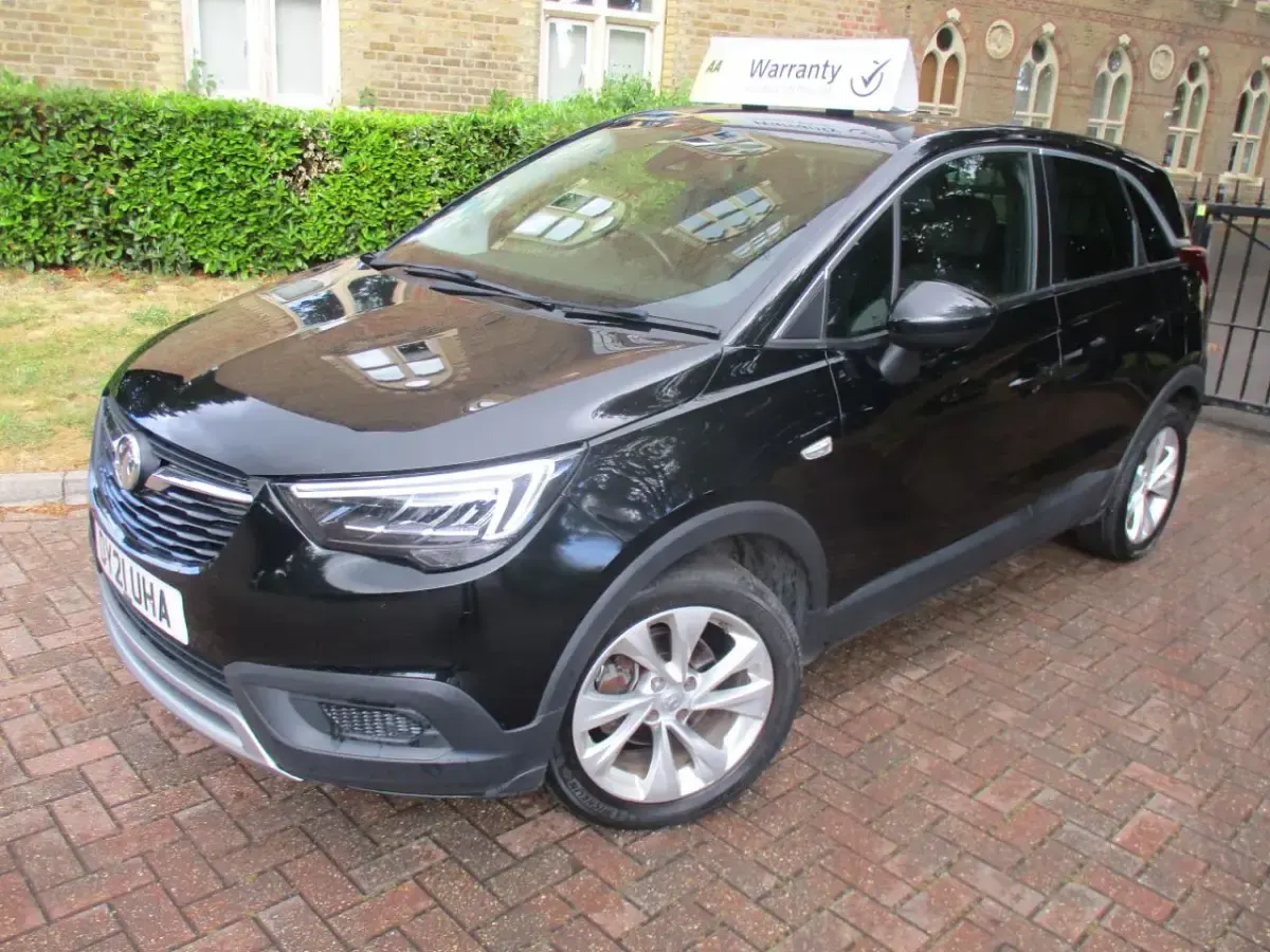 Used Vauxhall Crossland X S 110 HP (80 kW) 2021 Black SUV