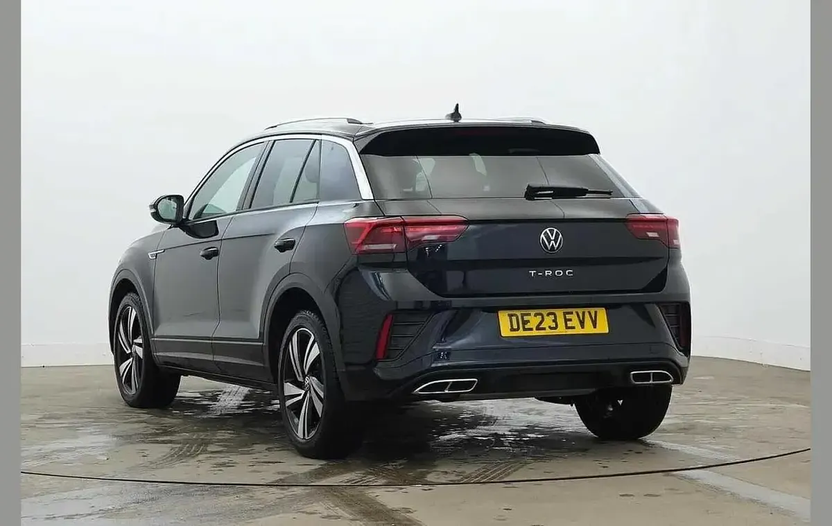 Used VW T-Roc R-line 150 HP (110 kW) 2023 Black SUV