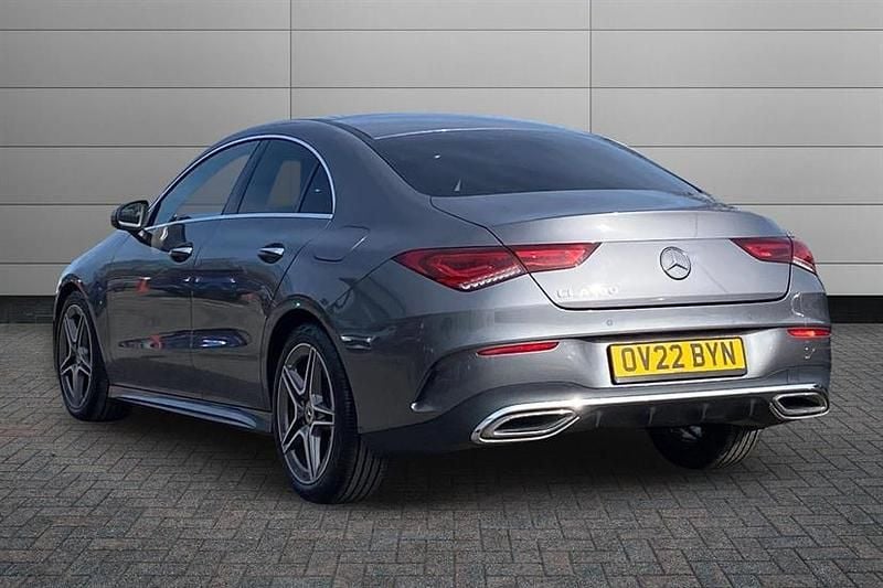 Used Mercedes CLA180 AMG Line Premium Plus 136 HP (100 kW) 2022 Mountain grey Sedan