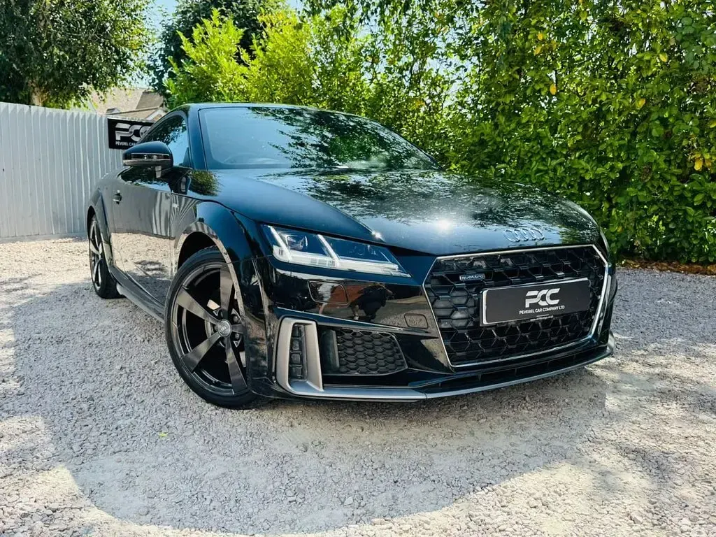 Used Audi TT S-Line 245 HP (180 kW) 2019 Black Coupe