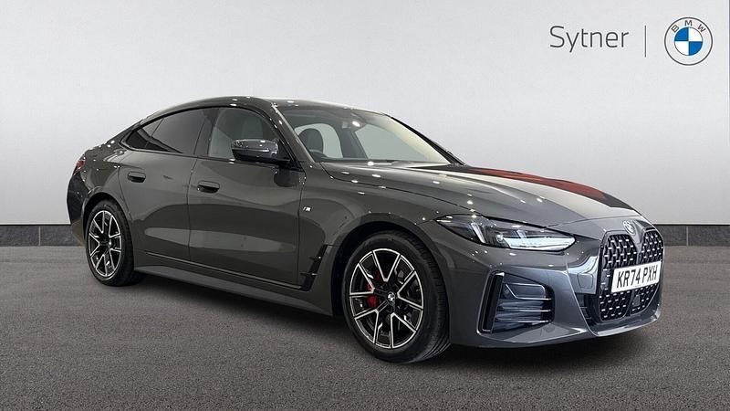 Grey Used 2024 BMW 420 Gran Coupé M Sport Coupe | £37,500 (Fair price) - Image 1/4