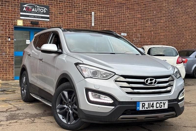 Used Hyundai Santa Fe Premium SE 2014 Silver SUV