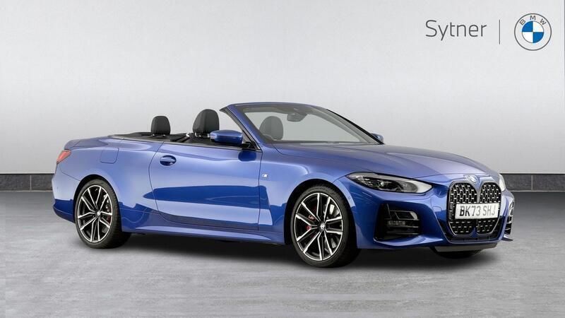 Blue Used 2023 BMW 420 M Sport Cabriolet | £39,000 (A bit pricey) - Image 1/4