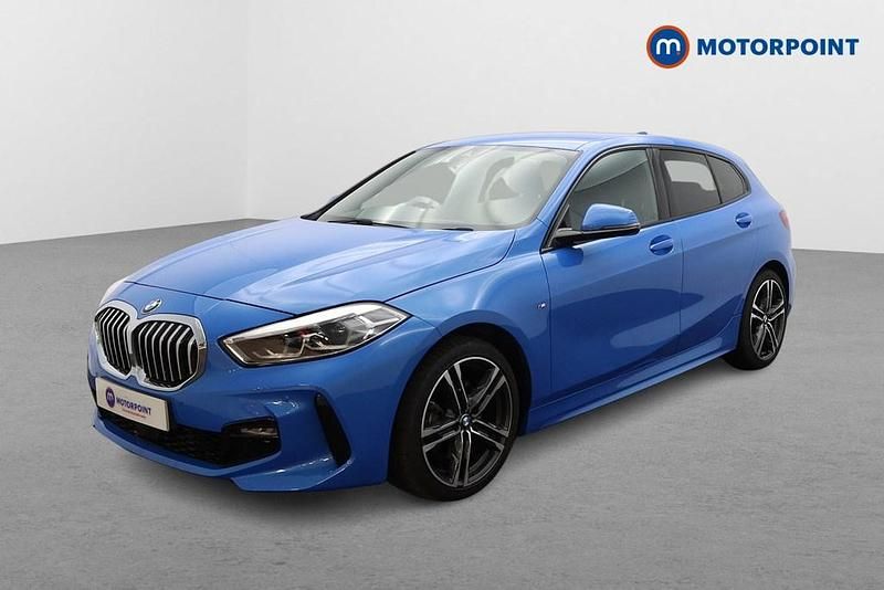 Used BMW 118 M Sport 136 HP (100 kW) 2023 Blue Hatchback