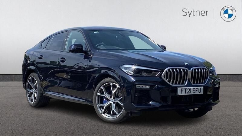 Black Used 2021 BMW X6 M Sport SUV | £40,000 (Super price) - Image 1/4