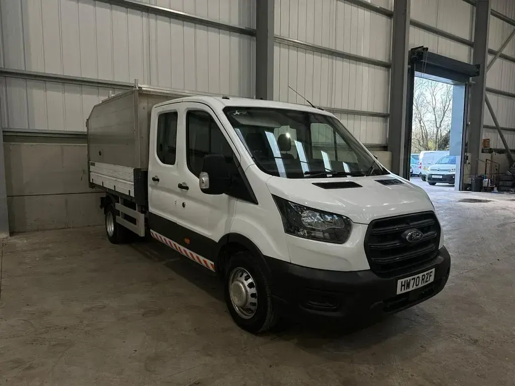 Used Ford Transit 130 HP (95 kW) 2020 White Sedan