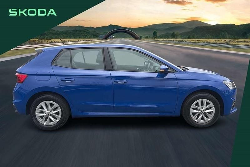 Used Skoda Fabia Comfort 79 HP (58 kW) 2023 Blue Hatchback