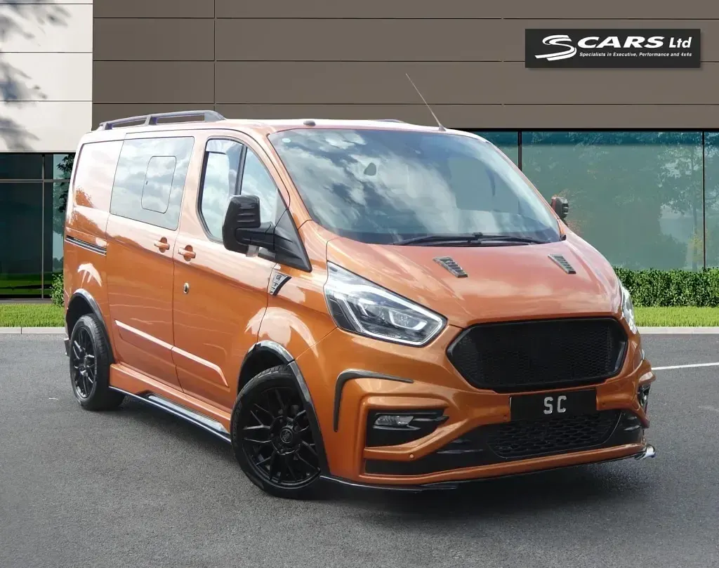 Used Ford Transit Custom Limited 170 HP (125 kW) 2020 Orange Van