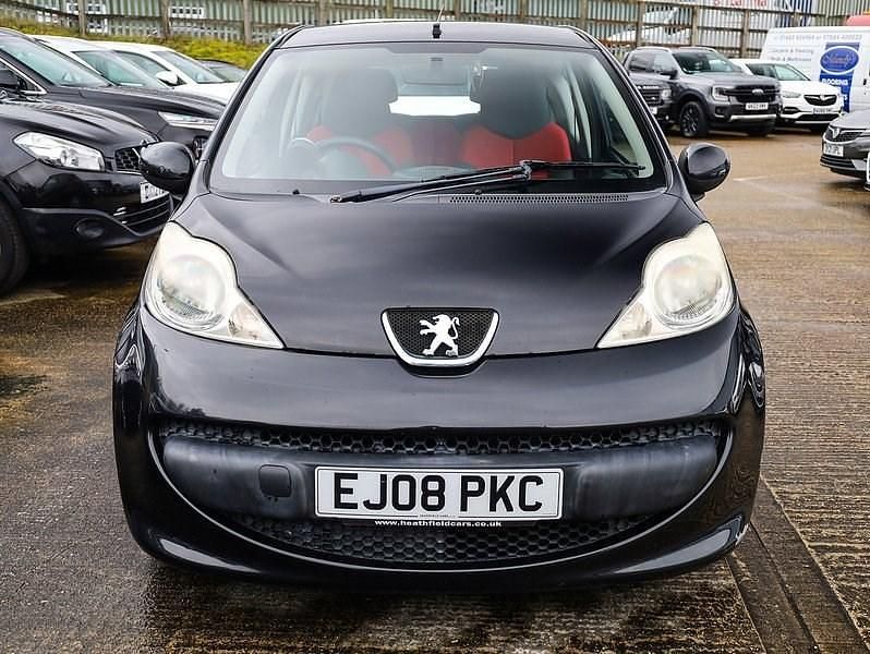 Used Peugeot 107 Urban Move 68 HP (50 kW) 2008 Black Hatchback
