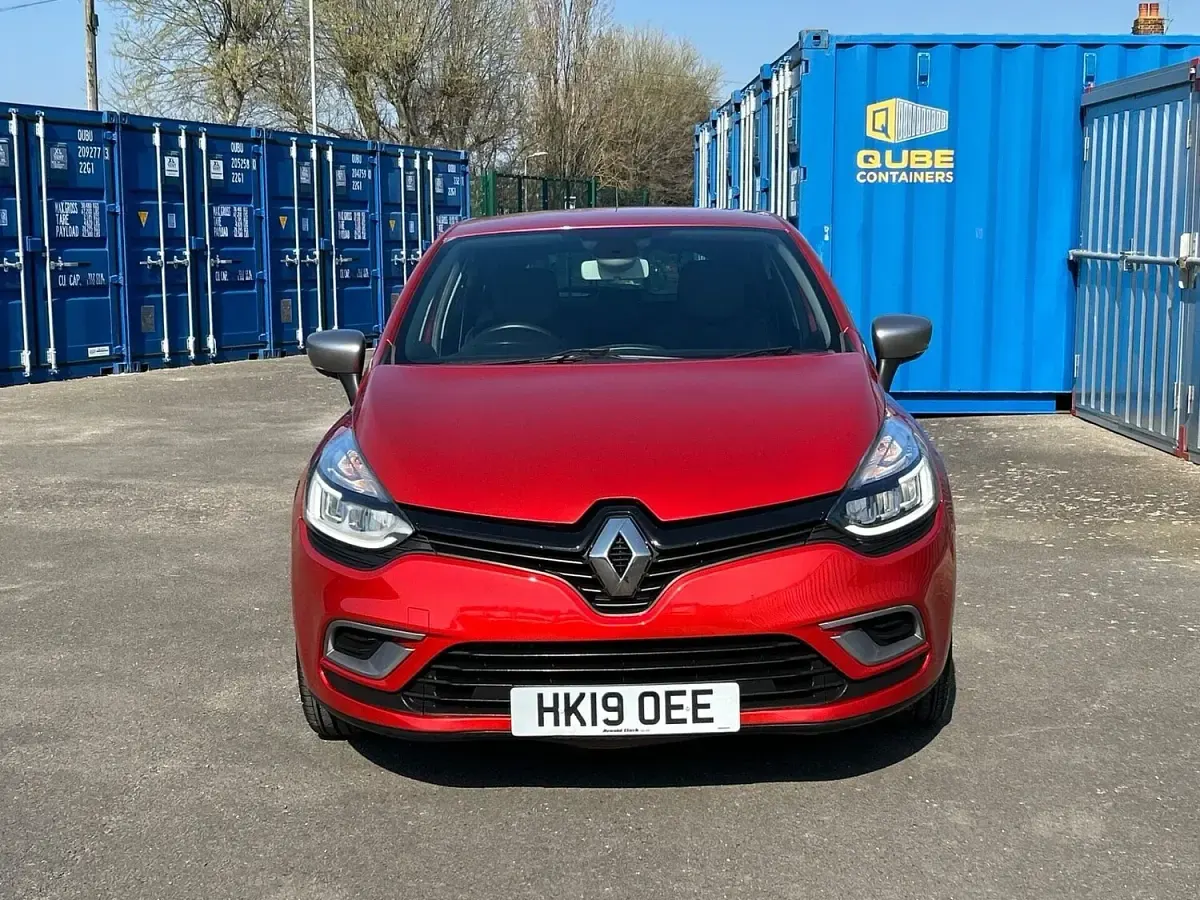 Used Renault Clio IV GT-Line 90 HP (66 kW) 2019 Red Hatchback