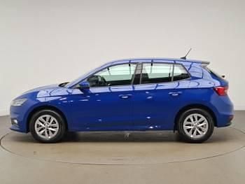 Used Skoda Fabia Comfort 110 HP (80 kW) 2023 Blue Hatchback