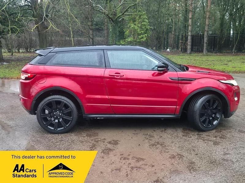 Used Land Rover Range Rover evoque Dynamic 190 HP (139 kW) 2011 Red Coupe