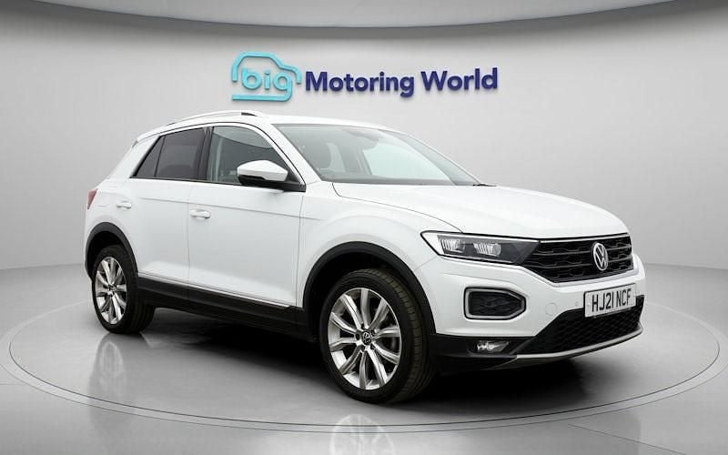 Used VW T-Roc SEL 150 HP (110 kW) 2021 White SUV