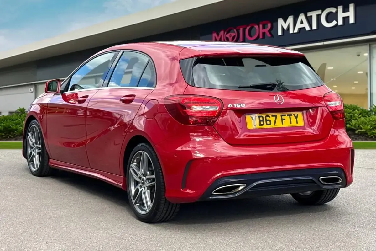 Used Mercedes A160 Executive 2017 Red Hatchback