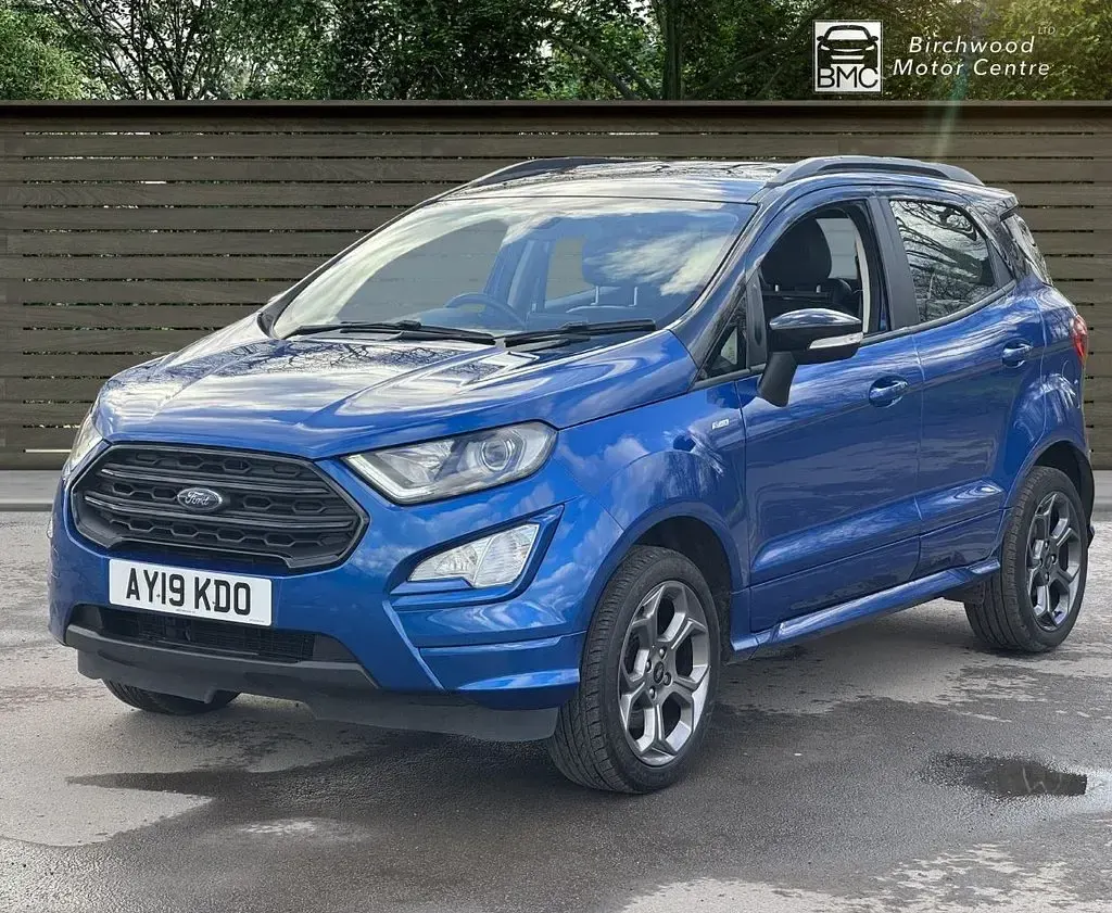 Used Ford Ecosport ST-Line 125 HP (91 kW) 2019 Blue SUV