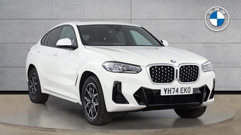 White New 2024 BMW X4 M Sport SUV | £45,000 (Good price) - Image 1/4