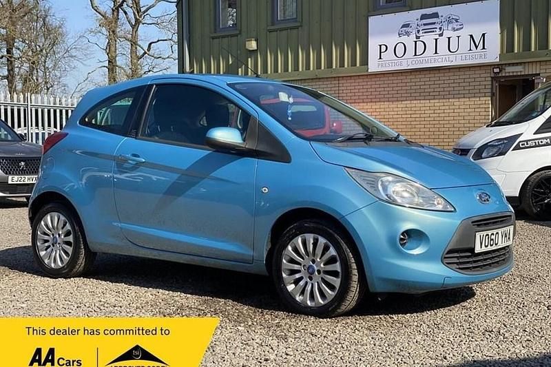 Used Ford Ka 69 HP (50 kW) 2010 Blue Hatchback