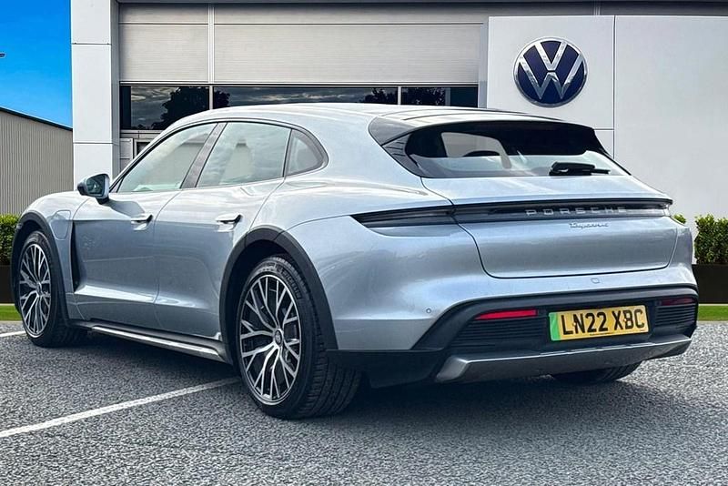 Used Porsche Taycan Cross Turismo 350 kW (476 HP) 2022 Silver Estate