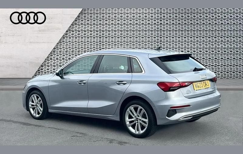 Used Audi A3 Sport 147 HP (108 kW) 2023 Silver Sedan