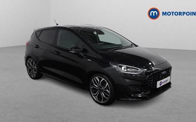 Used Ford Fiesta ST-Line X 101 HP (74 kW) 2023 Black Hatchback
