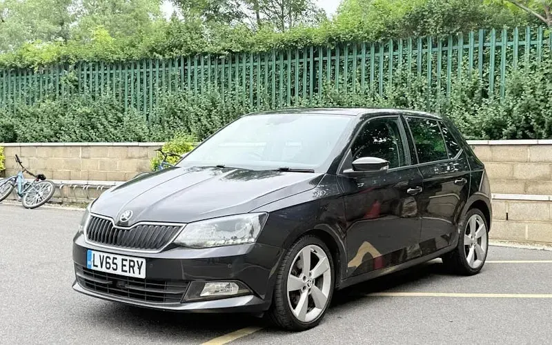 Used Skoda Fabia SE L 110 HP (80 kW) 2015 Black Hatchback