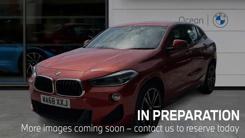 Used BMW X2 M Sport 189 HP (139 kW) 2018 Orange SUV
