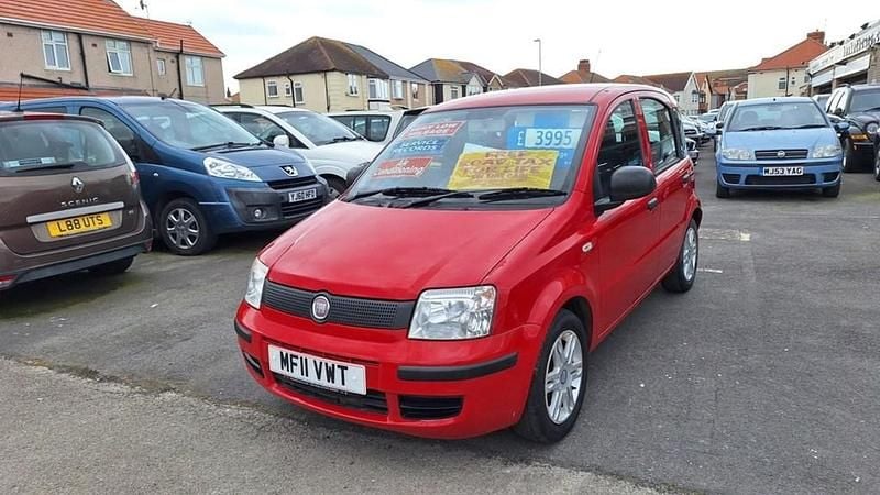 Used Fiat Panda 69 HP (50 kW) 2011 Red Hatchback