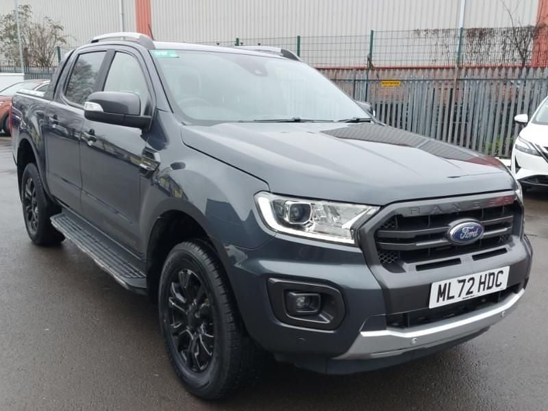 Grey Used 2022 Ford Ranger Wildtrack Pickup | £22,498 (Good price) - Image 1/4