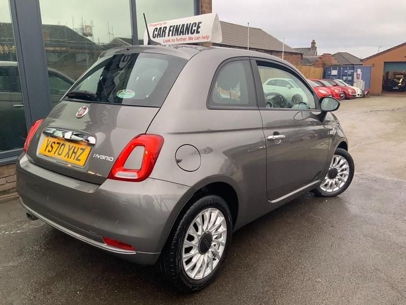 Used Fiat 500 Lounge 70 HP (51 kW) 2020 Grey Hatchback