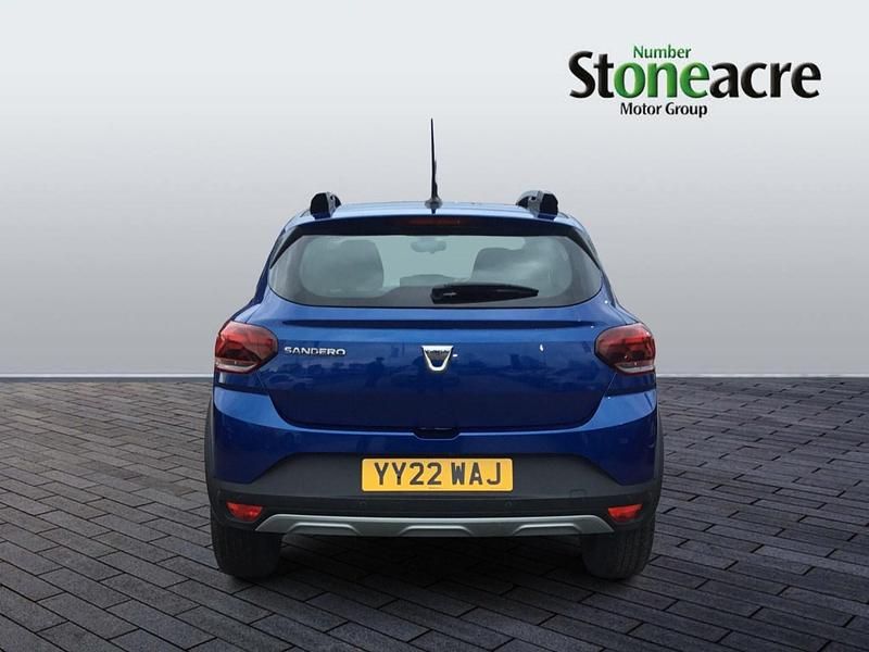 Used Dacia Sandero Prestige 90 HP (66 kW) 2022 Blue Hatchback