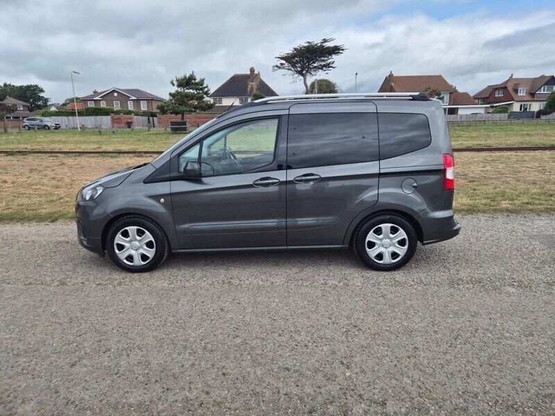 Magnetic grey metallic Used 2019 Ford Tourneo Courier Zetec MPV | £11,995 (A bit pricey) - Image 1/4