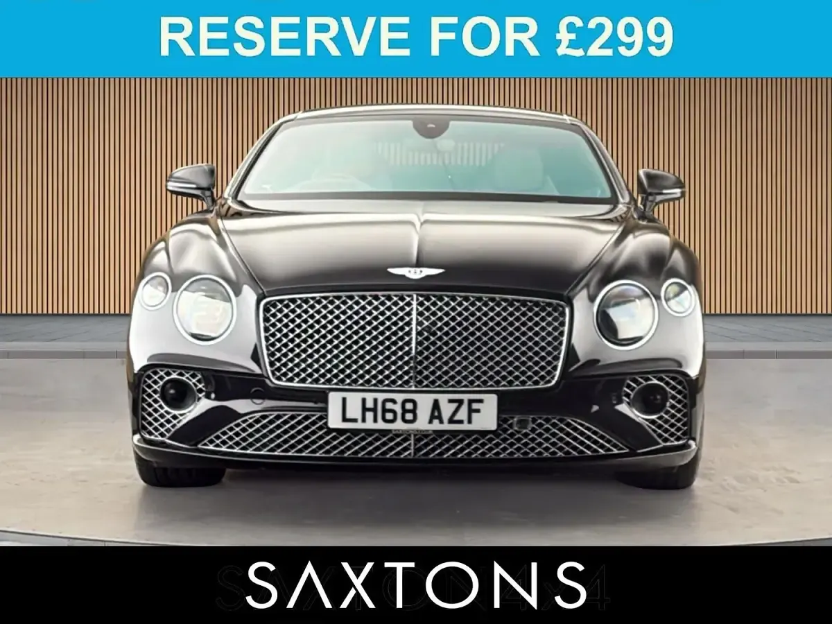Used Bentley Continental 635 HP (467 kW) 2019 Black Coupe
