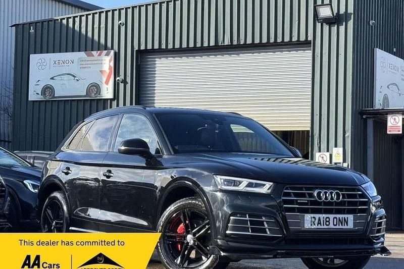Used Audi Q5 S-Line 190 HP (139 kW) 2018 Black SUV