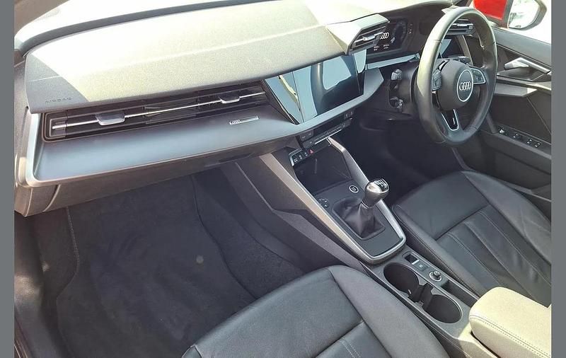 Used Audi A3 Sport 147 HP (108 kW) 2023 Red Sedan