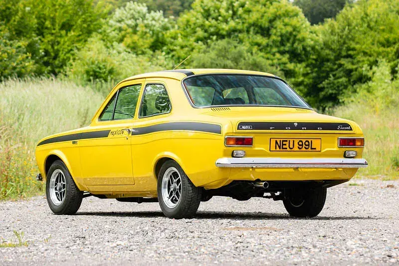 Used Ford Escort 1973 Yellow