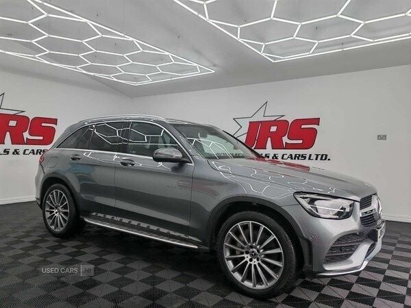 Grey Used 2022 Mercedes GLC300 AMG Line Premium Estate | £32,600 (Good price) - Image 1/4