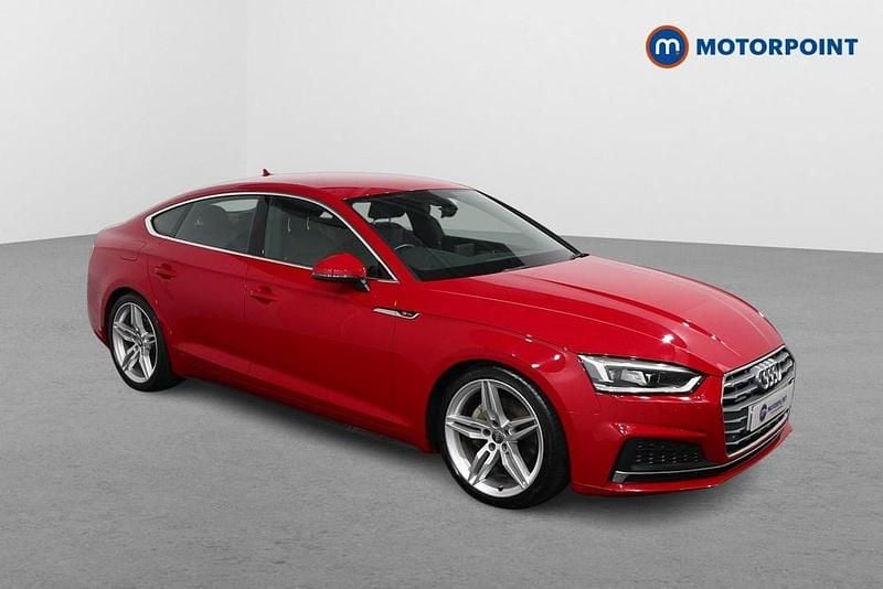 Red Used 2019 Audi A5 S-Line Coupe | £20,899 (Fair price) - Image 1/4