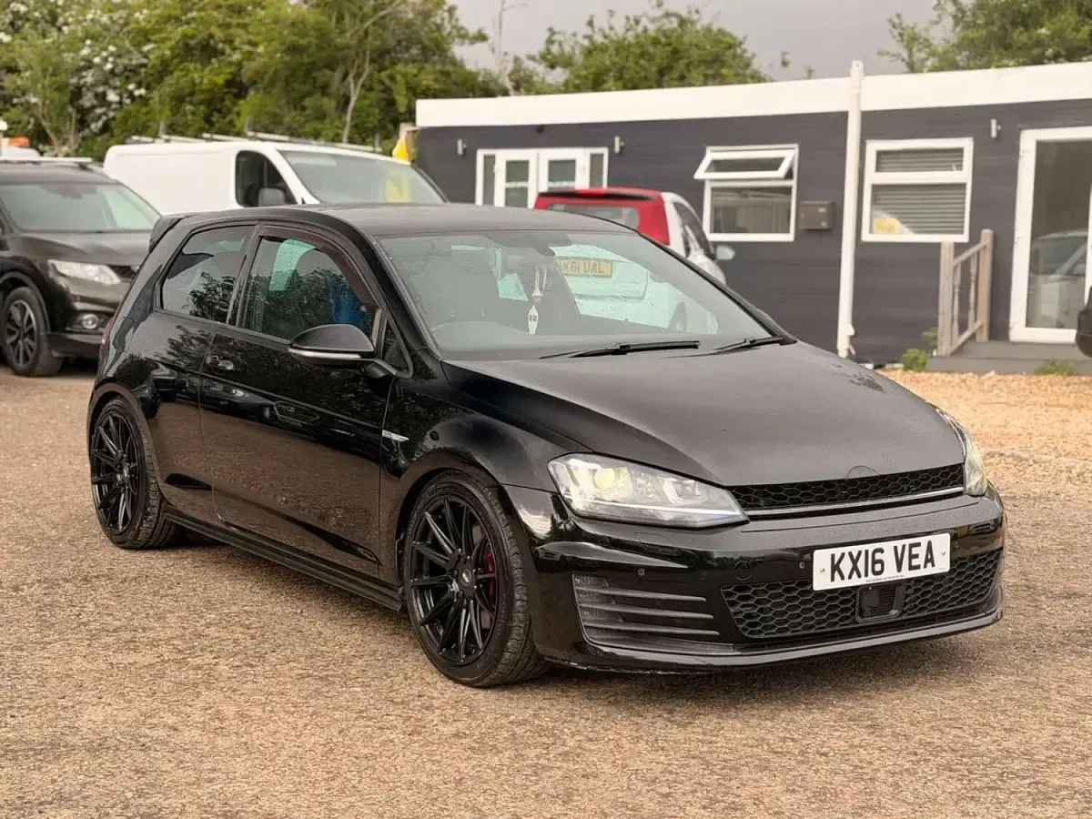 Used VW Golf VII GTD 2016 Black Hatchback