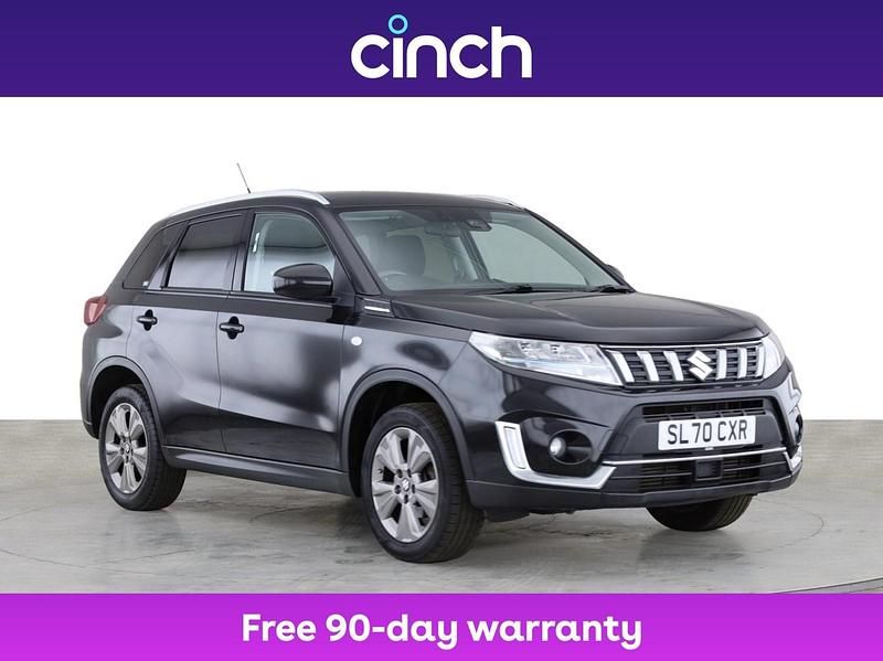 Black Used 2020 Suzuki Vitara SZ-T SUV | £12,109 (Good price) - Image 1/3