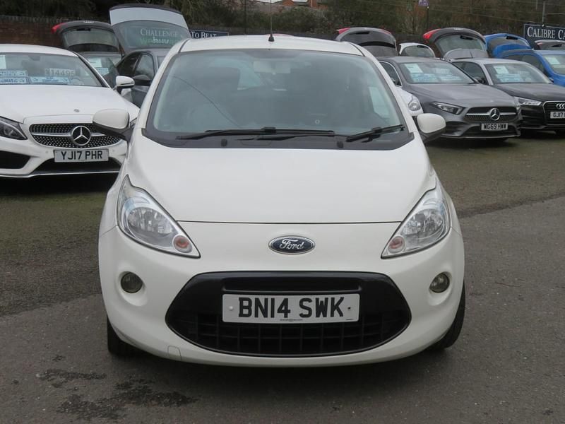Used Ford Ka Metall 69 HP (50 kW) 2014 White Hatchback