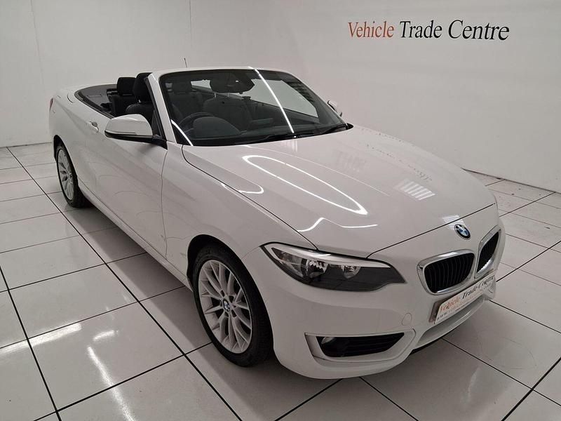 White Used 2017 BMW 218 Cabriolet | £10,999 (Good price) - Image 1/4