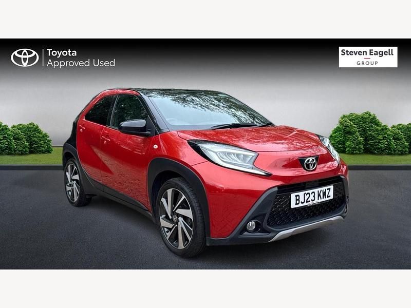 Red Used 2023 Toyota Aygo X SUV | £13,134 - Image 1/3