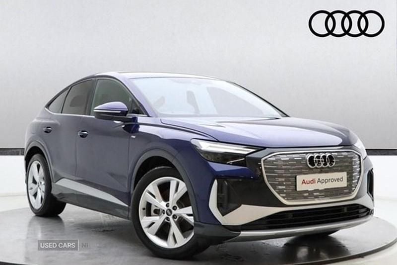 Used 2025 Audi Q4 Sportback e-tron S-Line SUV | £35,990 - Image 1/1