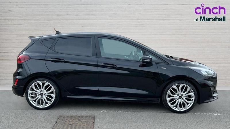 Used Ford Fiesta ST-Line X 125 HP (91 kW) 2023 Black Hatchback
