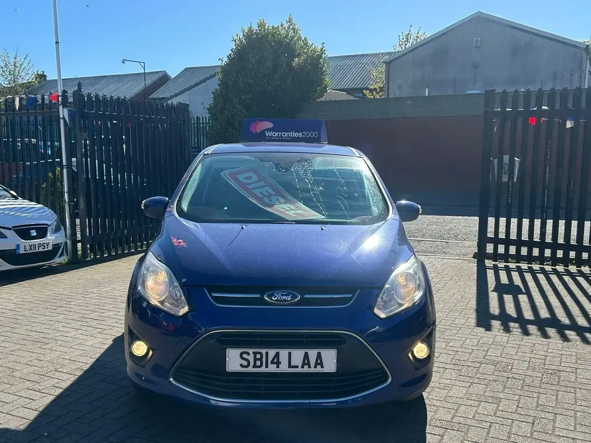Used Ford C-MAX Zetec 2014 Blue MPV