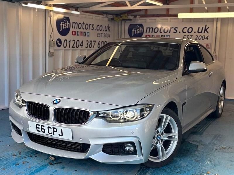 Silver Used 2018 BMW 420 M Sport Coupe | £13,990 (Good price) - Image 1/3