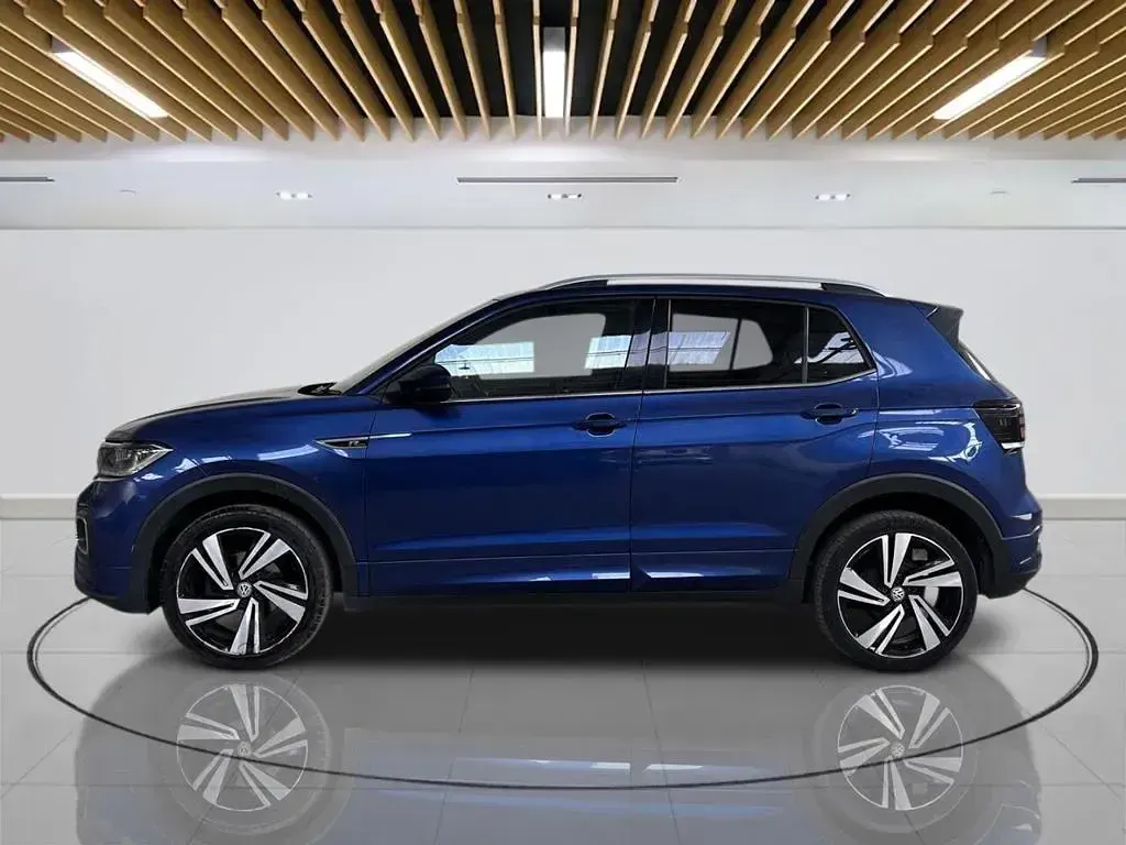 Used VW T-Cross R-line 95 HP (69 kW) 2019 Blue SUV