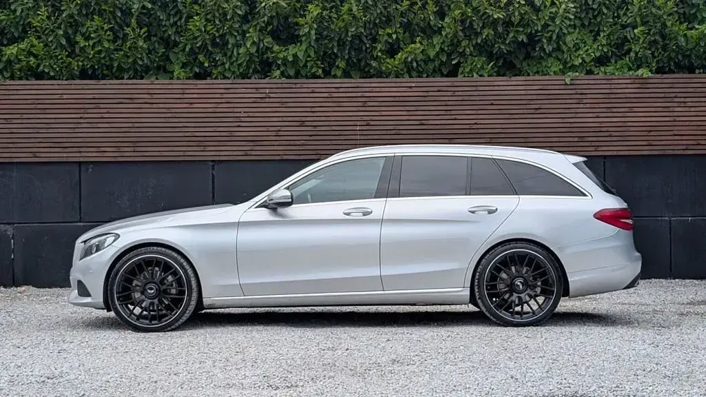 Used Mercedes C220 Premium Plus 2017 Silver Estate